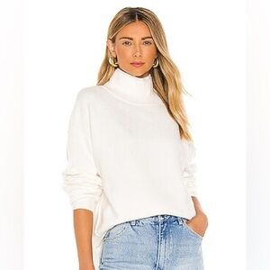 Free People Afterglow Mock Neck Sweater